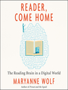 Cover image for Reader, Come Home